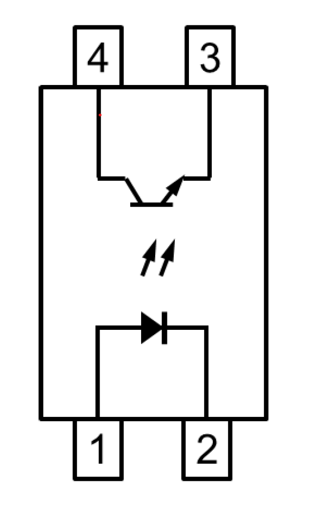 Single Channel 4-Pin Optocoupler